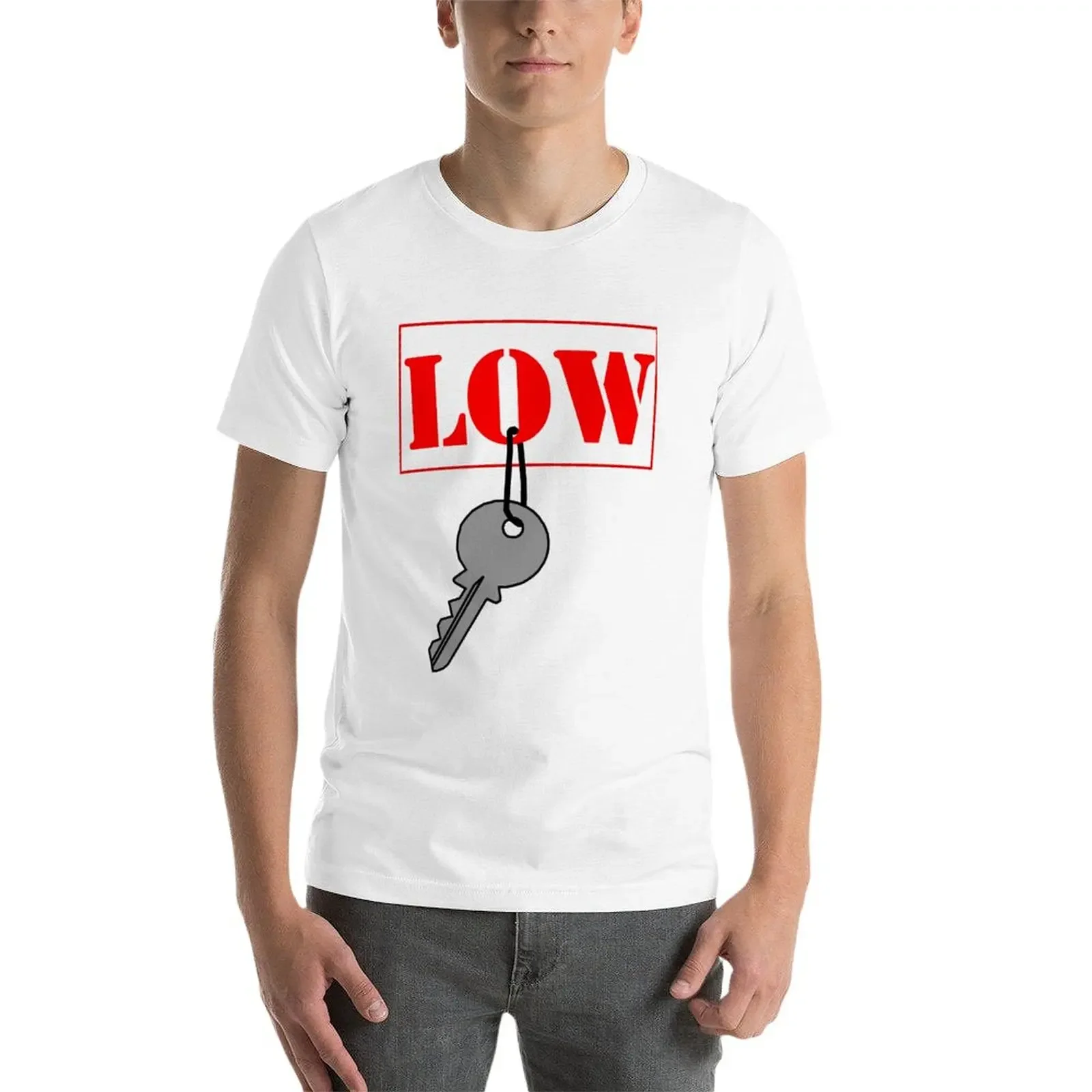 Low-Key-T-Shirt Sport fans lustige Designer T-Shirt Männer