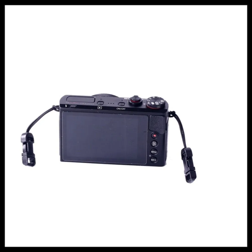 1 زوج حزام الكاميرا هوك الملحقات الإفراج السريع مشبك عدة حزام الرقبة العالمي كاميرا العيينة حبال حزام الرقبة حزام العروة المستديرة