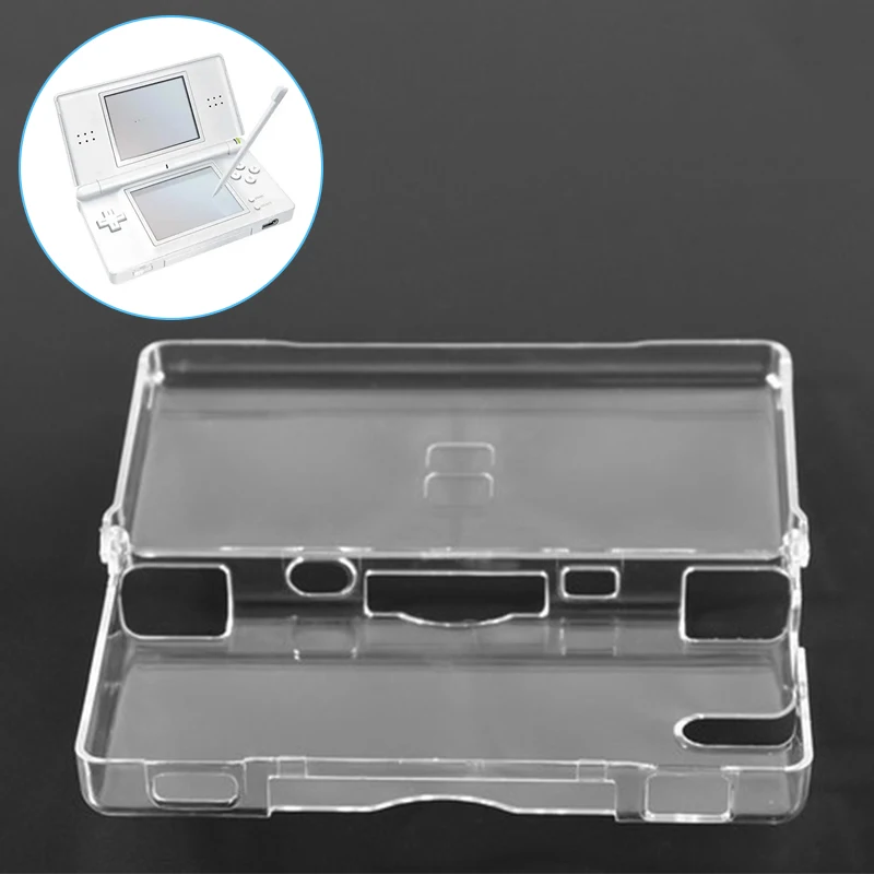 1pc Portable Transparent Protective Cover Hard PC Case Shell Clear Protection Case for Nintendo DS Lite Game Console Accessories