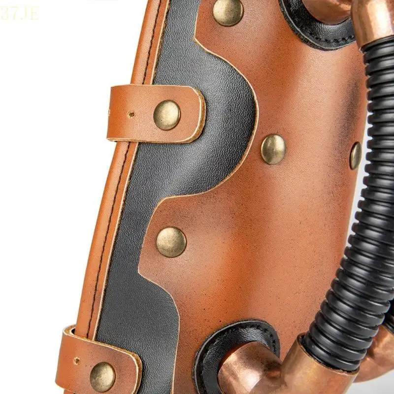 

37JE Upgraded Retro Steampunk Wrist CoverRingAccessory Armors Medieval Knight Props