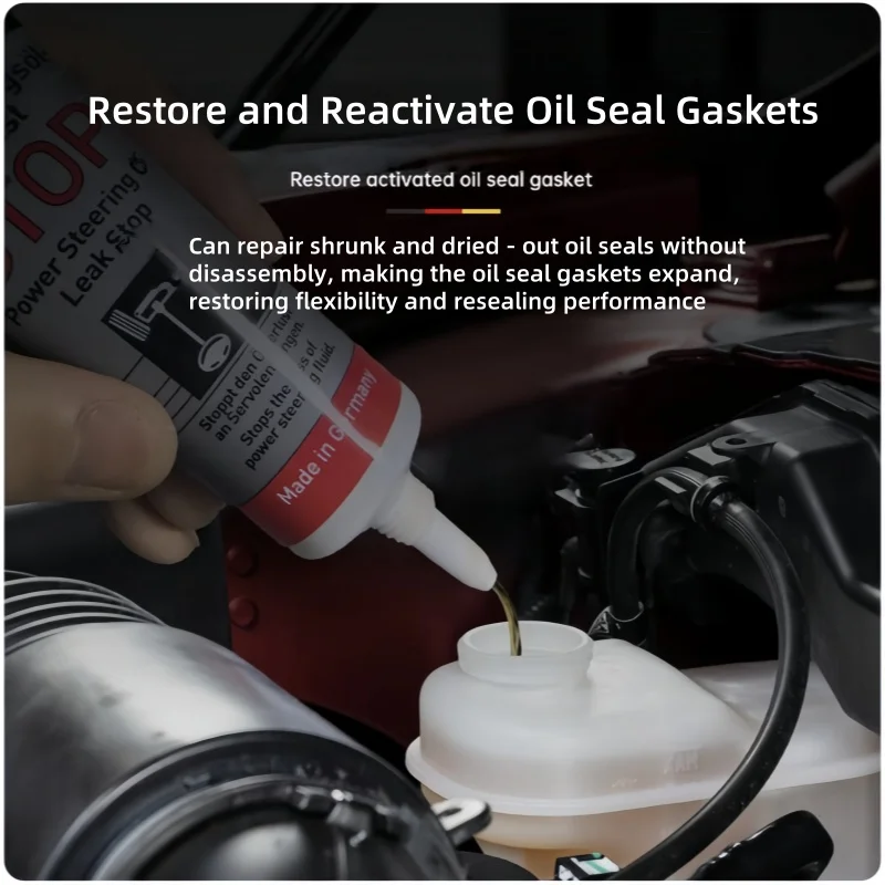 LIQUI MOLY 1099 Penghenti Kehilangan Oli Kemudi Daya Mencegah Kehilangan Oli Mengurangi Kebisingan Cairan Kemudi Daya Menghentikan Kebocoran 35ML