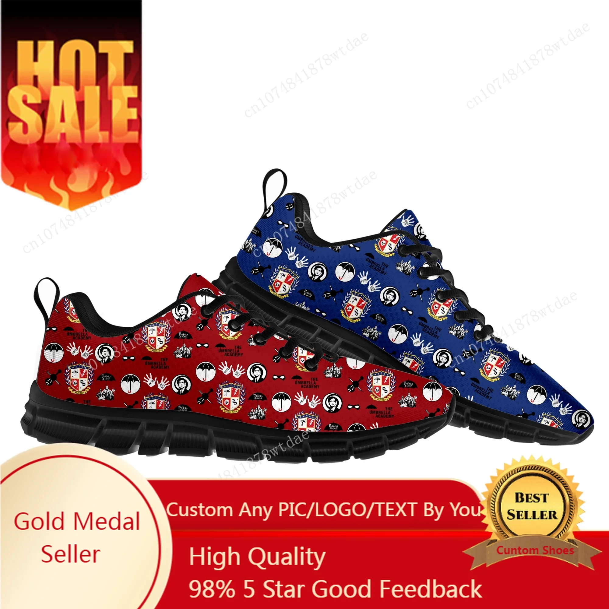 

The Umbrella Academy Sports Shoes Mens Womens Teenager Kids Children Sneakers High Quality Movie Manga Sneaker Custom Shoe