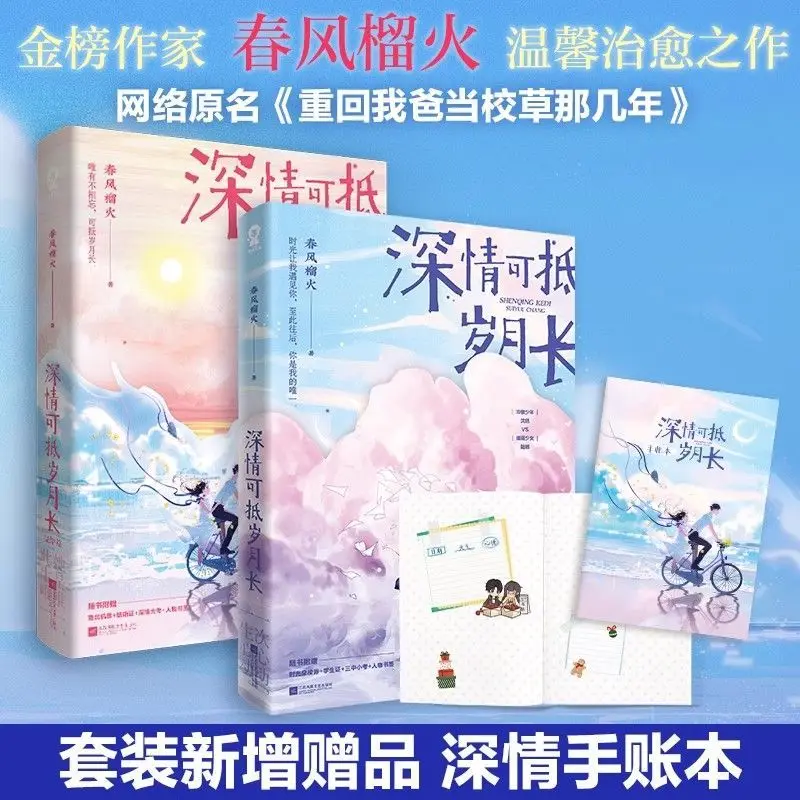 Warm Healing Youth Campus Fiction Book Deep Love Can Withstand Long Years Novel Set