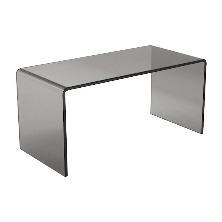 

Living room transparent coffee table, minimalist side table acrylic table