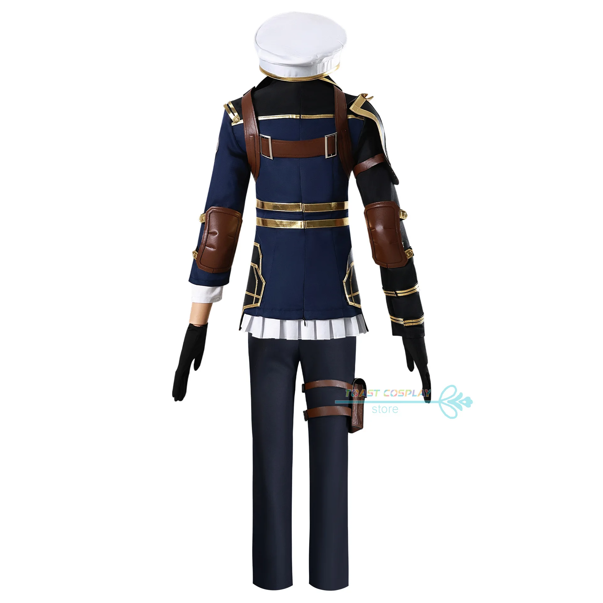 Arcane Caitlyn Kiramman Cosplay Game LOL Arcane Vi Cosplay Costume Anime Suits Party Role Play Outfits Halloween Dress Uniform