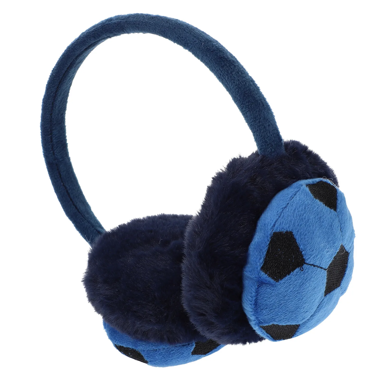 1Pcs Boys Ear Muff Winter Ear Warmer Soccer Modeling Comfortable Protective Cover Outdoor Warm-Keeping Earmuff