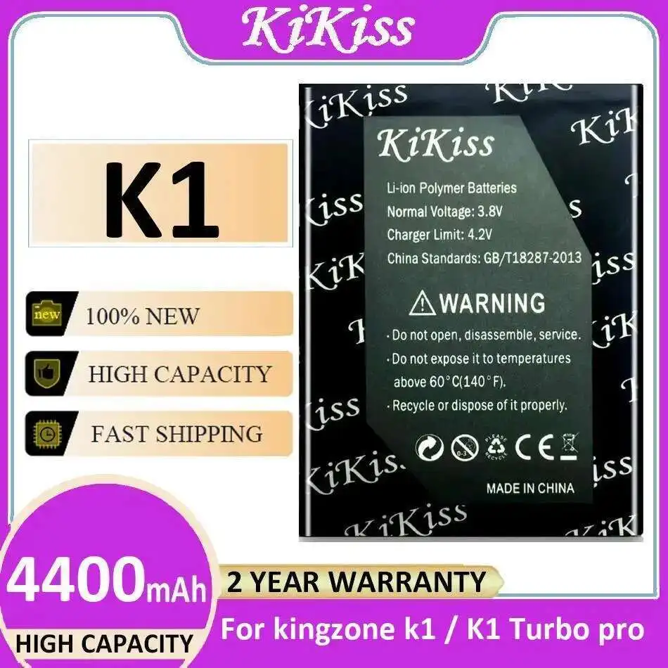 

Reliable Power Supply For Kingzone K1 Turbo Pro 4400Mah Long-Lasting Mobile Phone Battery
