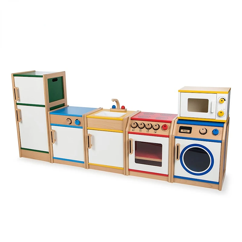 Kids Play Wooden Kitchen For Children Top Quality Children Kitchen Sets Children Pretend Role Play Kitchen Toy Set