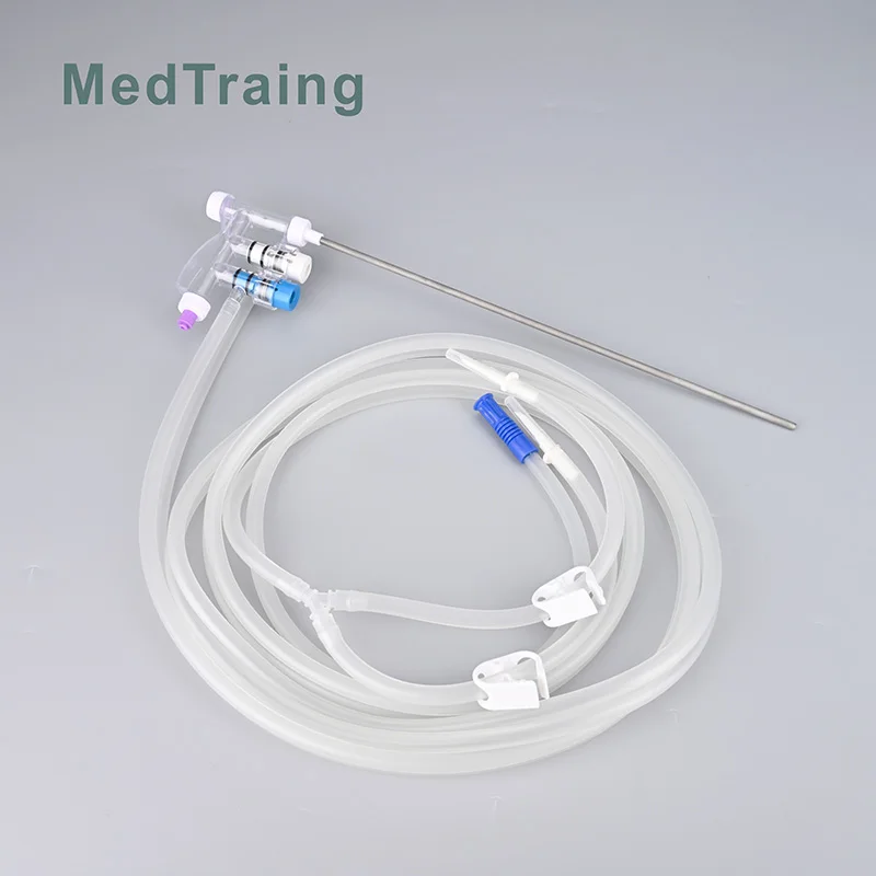 5mm Disposable Suction Irrigation Set with Handle for Medical Surgery and Inspection