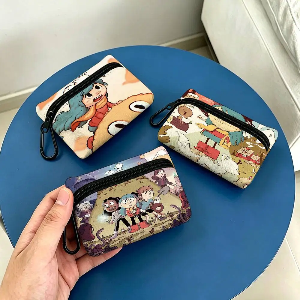 Anime H-hilda Wear-resistant Oxford Cloth Coin Purse Portable Backpack Hanging Card Storage Bag