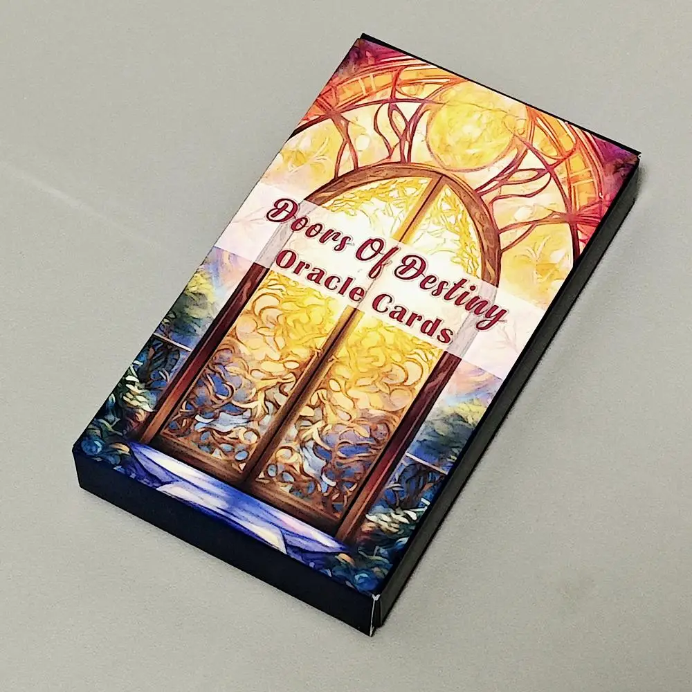 Doors of Destiny 10.3*6ซม. Oracle Deck 32-Card Tarot-Inspired Oracle Set