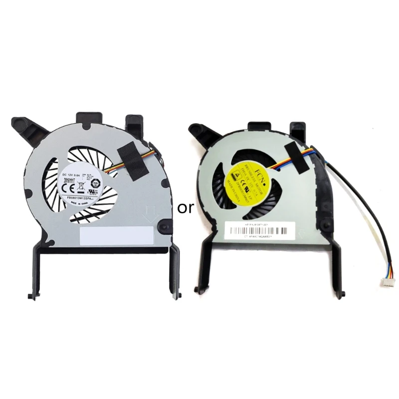 Laptop CPU Cooling Fan For HP EliteDesk DC12V 4pin 4-wires Laptop Cooler Fan 810571-001 DFB593512MN0T