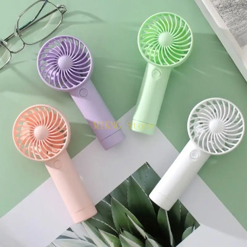 Миниатюрный вентилятор с 3 -скоростным настройкой мини -портативный вентилятор USB вентилятор USB для внутреннего использования