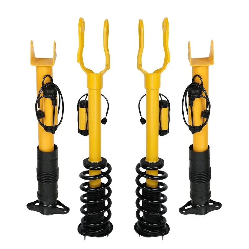 4× Front Rear Shock Struts Assys with Electric For Jeep Grand Cherokee Laredo Limited Overland SRT Summit 2012-2015