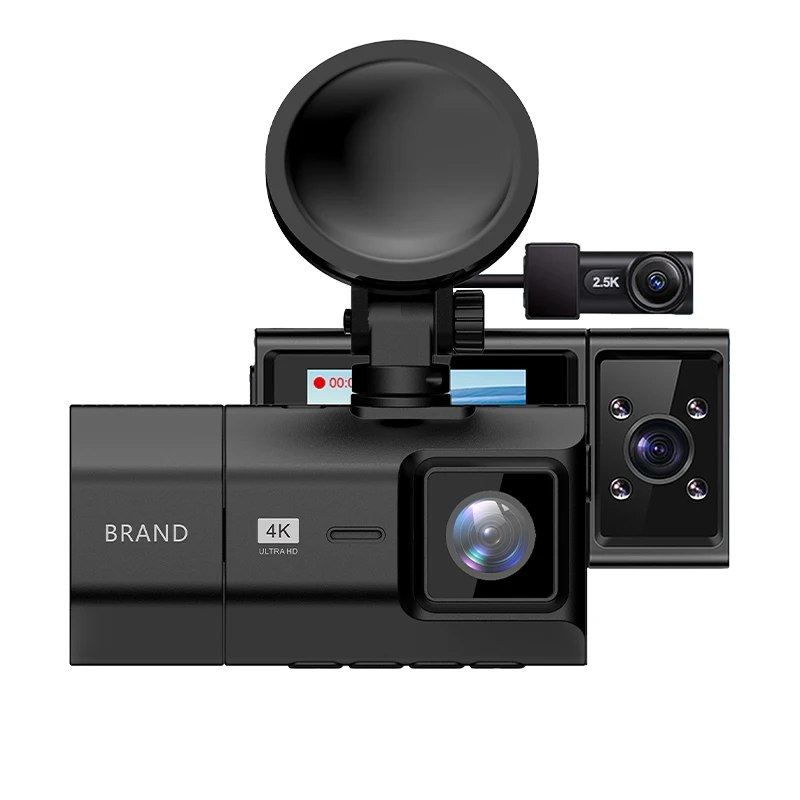 2025 رائجة البيع 4K 2 بوصة IPS كاميرا سيارة داش مع HD للرؤية الليلية جهاز تسجيل فيديو رقمي للسيارات واي فاي داش كاميرا للسيارة الصندوق الأسود G-الاستشعار #2