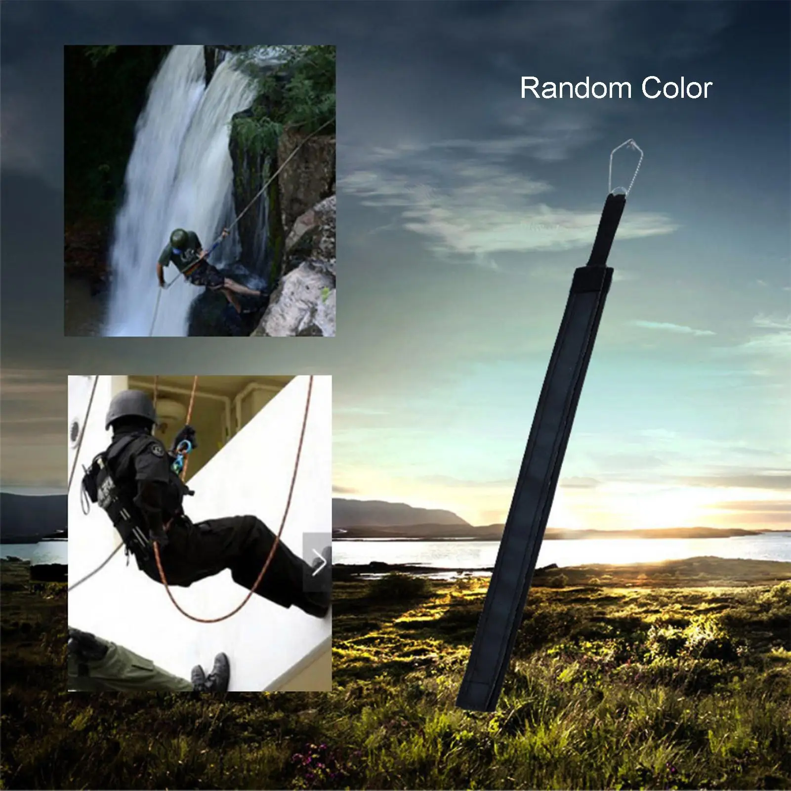 Protector de cuerda resistente al desgaste, funda de cuero Artificial, funda protectora para cuerda, protector de cuerda para escalada en roca al aire libre y montañismo