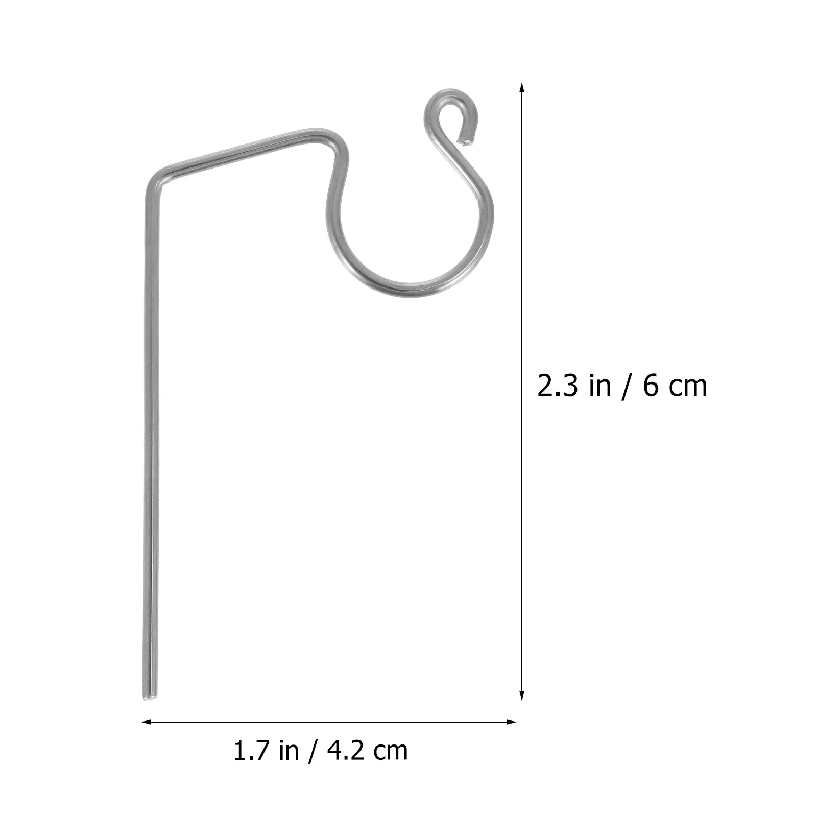 50Pcs Festival String Light Hook Heavy Duty Metal Light Clips for Christmas Decor Outdoor Indoor Rope Fairy LED Icicle Lights