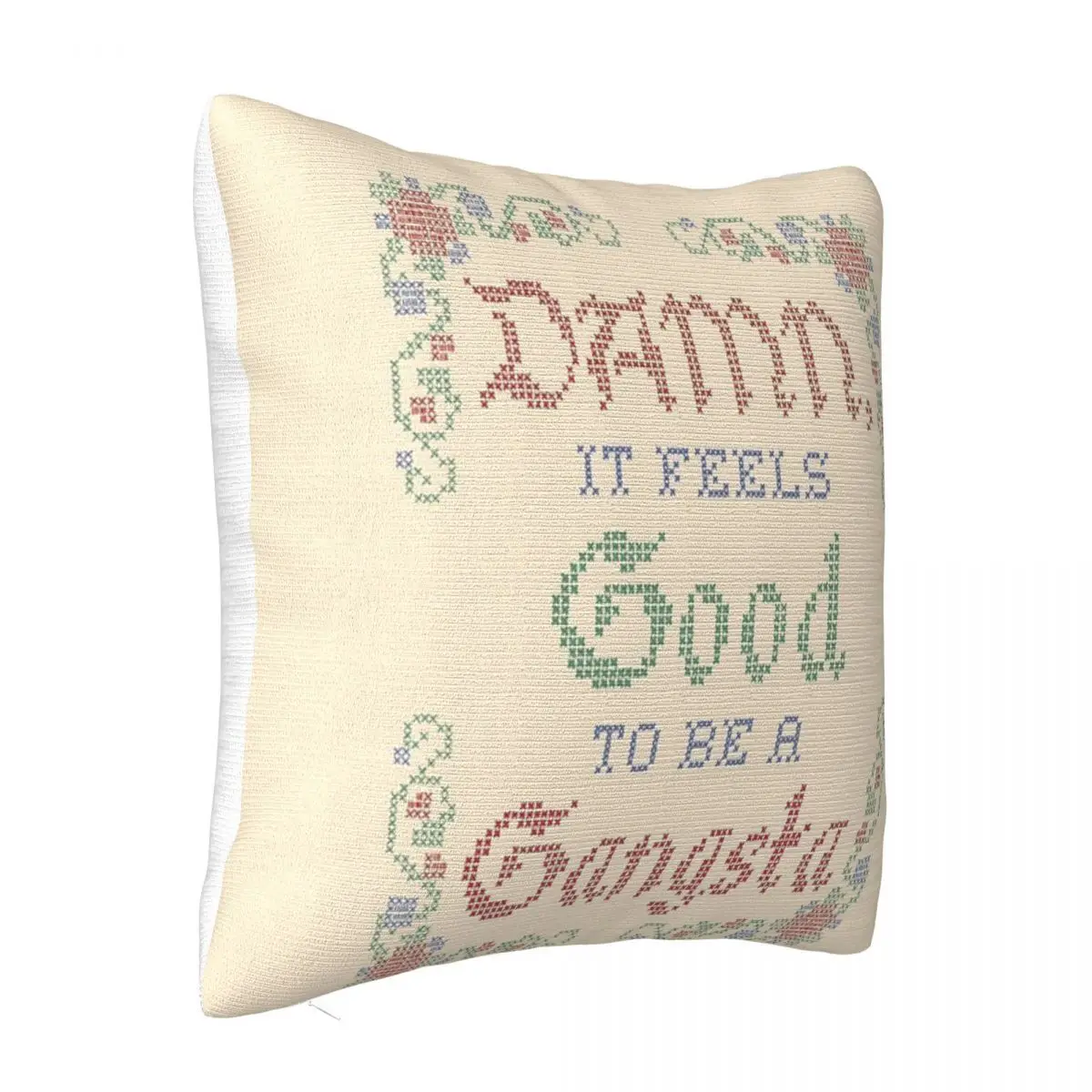 Damn It Feels Good To Be A Gangsta Cushion Decorative Pillow Decoration For Bedroom Pillow Case Pillow Cover