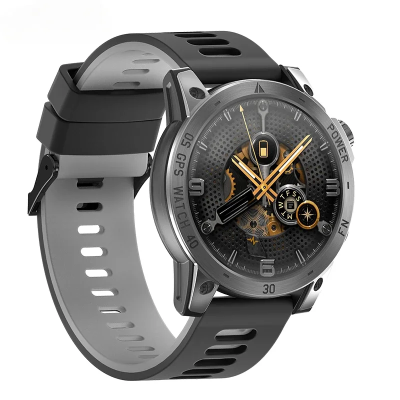 

2024 New Design Smartwatch for Men HD AMOLED Display 50M Waterproof ATM Altimeter Barometer Compass Ideal for Sports Watch