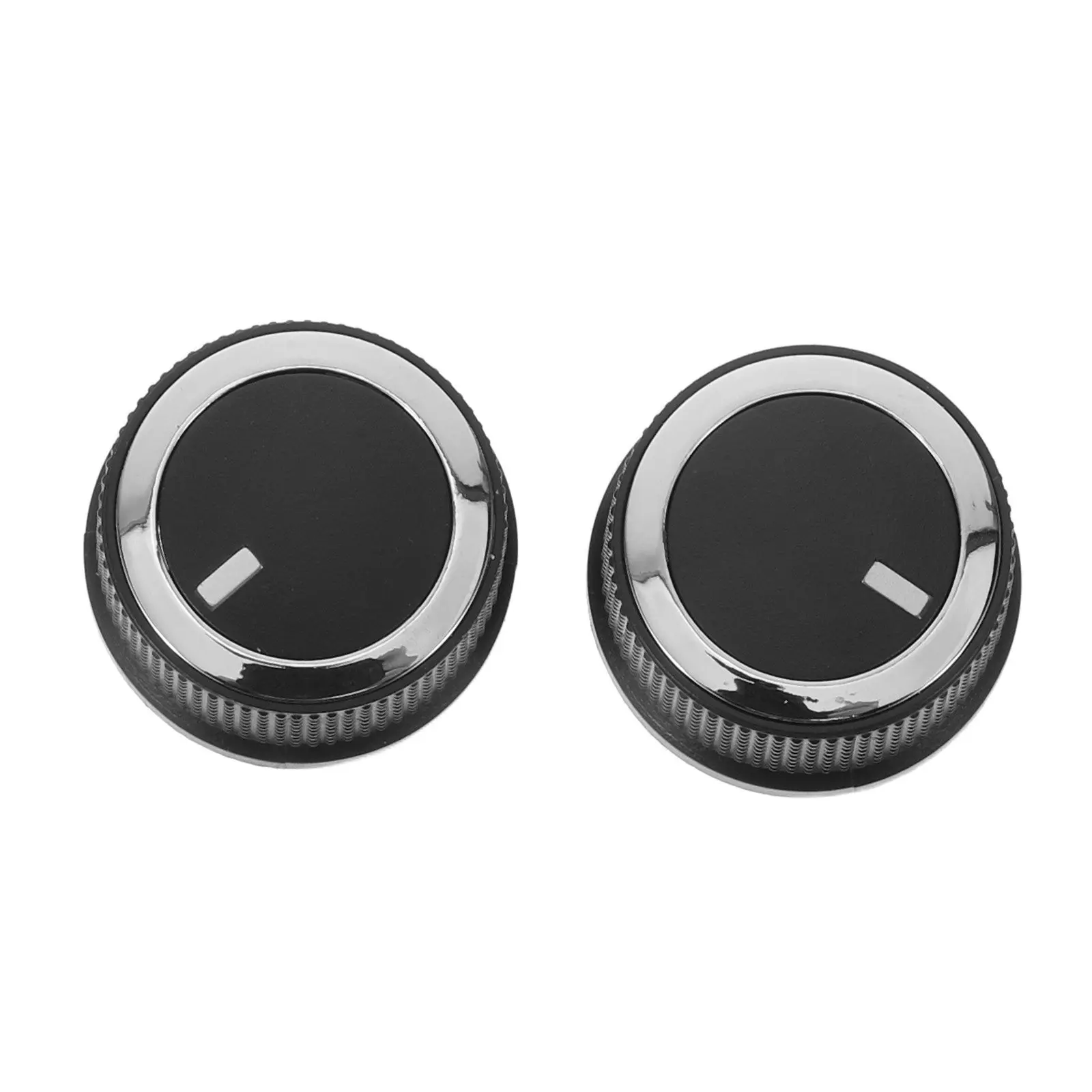 2Pcs Air Conditioning Control Knob High Temperature Resistant for Car Heater Blower Fan Replacement Precise Fitment Air Flow