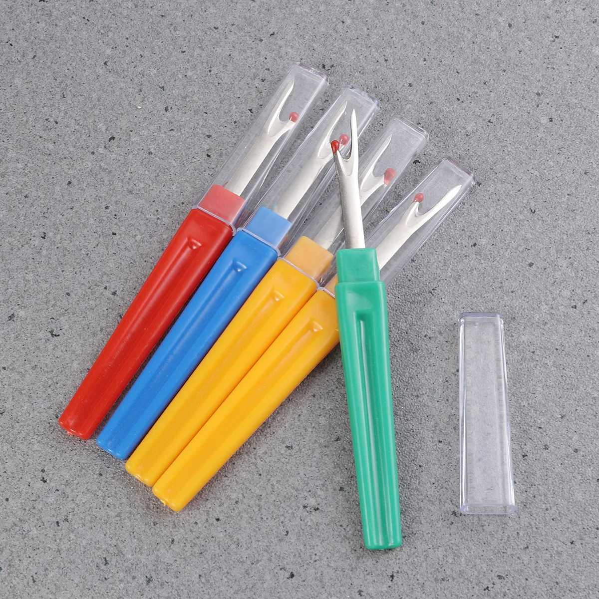 

12Cm Seam Ripper Stitch Unpicker Plastic Handle Thread Cutter For Sewing Embroidery Diy Fabric Repair Tool Disconnector