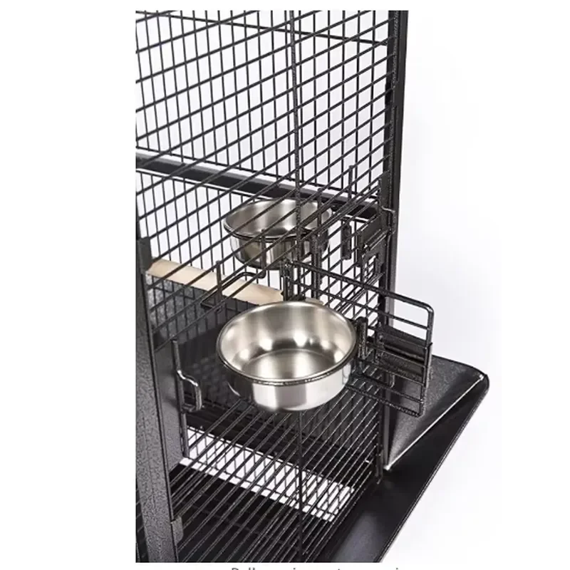 New Bird Cage Large Play Top Parrot Finch Cage Macaw Cockatoo Pet Supplies