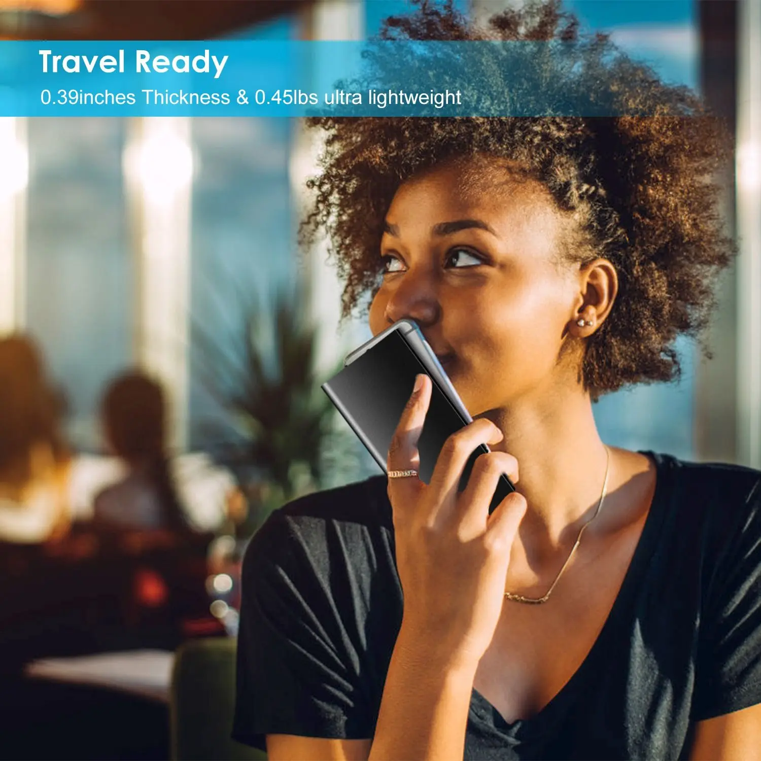 

Ультратонкий внешний аккумулятор Powerbank на 20000 мАч, портативное зарядное устройство