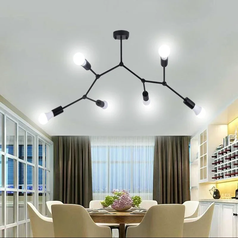 

New Designer LED Ceiling Light for Living Room Dining Kitchen Bedroom Luminarias Para Led Lights for Home Lighting Fixtures E27