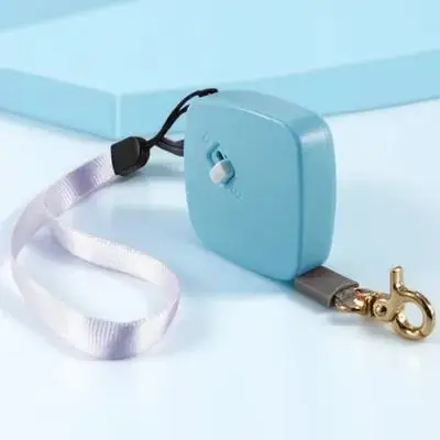 

Mini Retractable For Small Dogs Portable Outdoor Rope Nylon Wear Resistant Spring Design Easy Control Safe Pet Supply