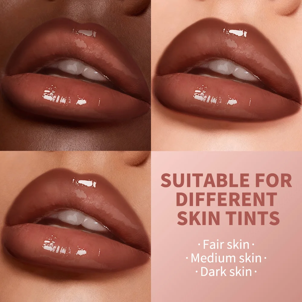 مجموعة تحديد الشفاه وملمع الشفاه ثلاثية الأبعاد تركيبة ترطيب مرطبة تحديد الشفاه للمناسبات المتعددة الاستخدام مكياج طبيعي