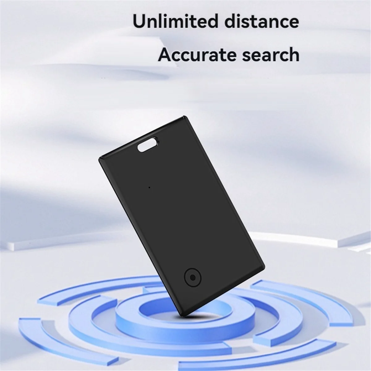 Wallet Anti-Loss Card Location Tracking GPS Smart Tag for Find My Bluetooth Device Ultra-Thin Card Wireless Charge