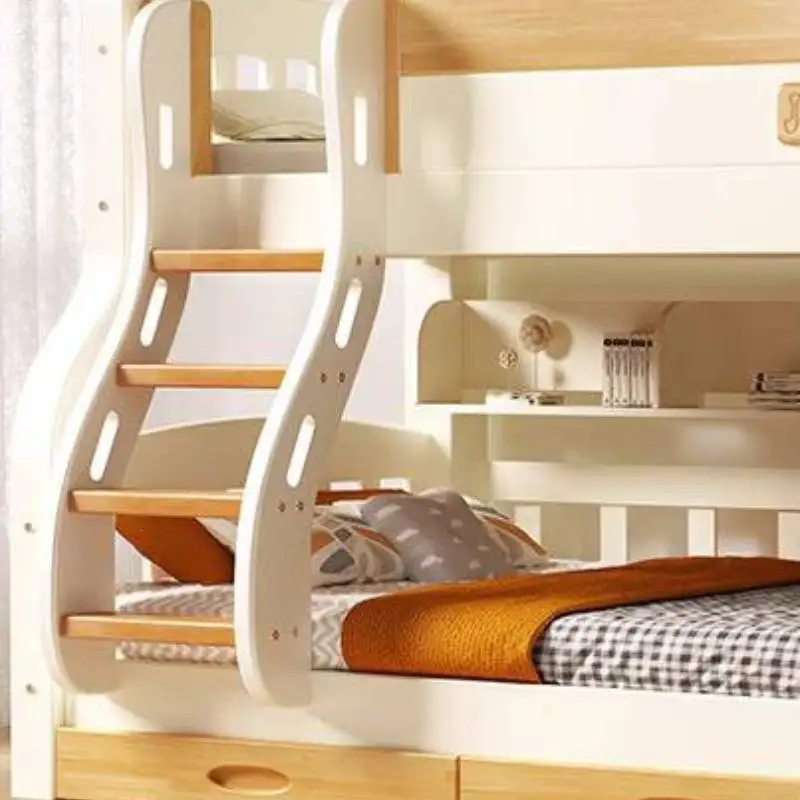 سرير أطفال عادي للديكور قابل للتوسيع بتصميم مخصص إسكندنافي سرير أطفال بنات حديث فردي كاماس أثاث منزلي #4