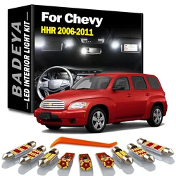 BADEYA 11Pcs Canbus LED Interior Map Dome Light Kit For Chevrolet Chevy HHR 2006-2008 2009 2010 2011 Vehicle Lamp Car Led Bulbs
