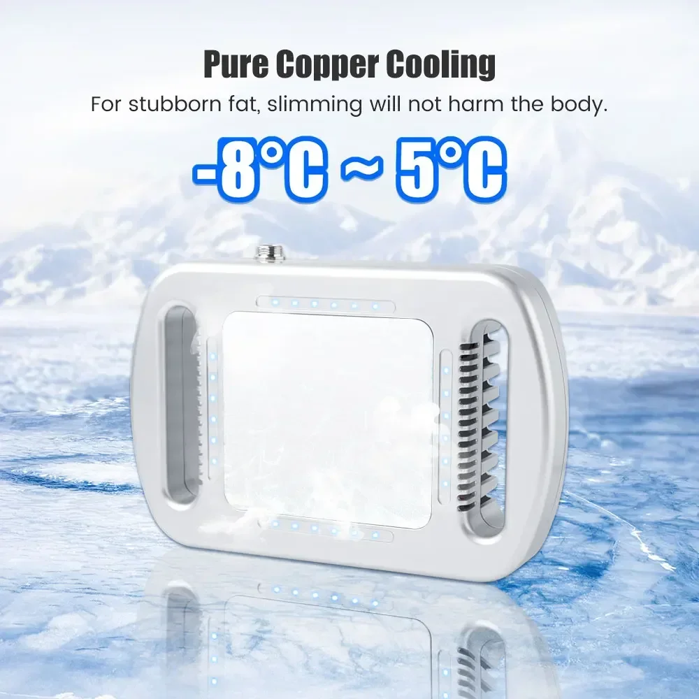 Fat Freezing Machine Body Slimming Cryolipolysis Lipo Weight Loss Anti Cellulite Dissolve Fat Cold Therapy Massager Beauty Tool