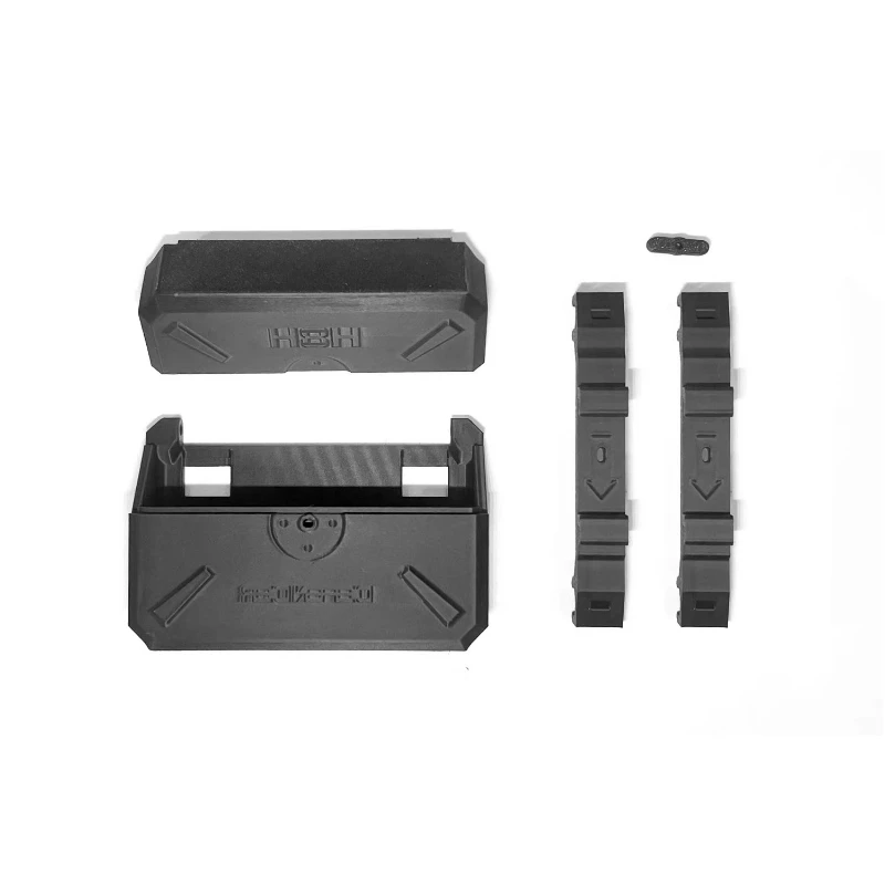 ชุดกล่องเครื่องมือจำลองติดกระจกข้าง สำหรับรถบังคับวิทยุขนาด 1/8 รุ่น H8H Defender