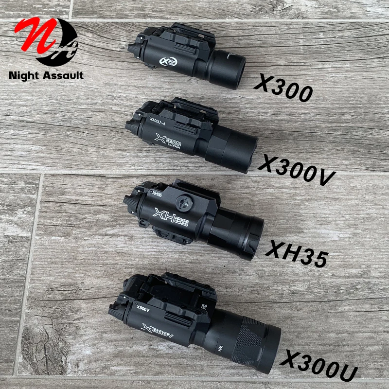 Wadsn-Lampe de poche ultra-légère en métal Surefir X300U X300 Ultra XH35 X300V, pour odor, scout, arme de chasse Airsoft