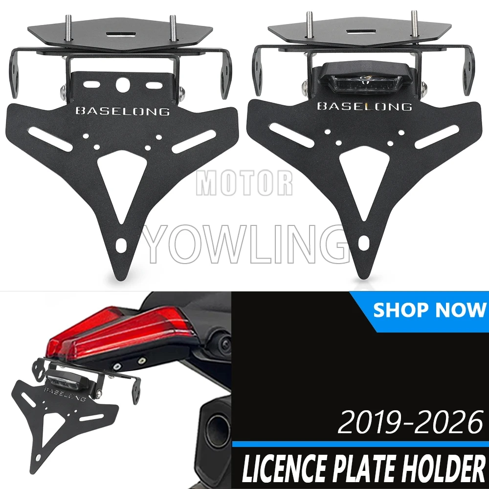 

For BMW S1000 RR S1000R M1000R 2019-2025 2026 Tail Tidy Fender License Plate Holder LED Motorcycle Accessories M1000RR 2021-2022