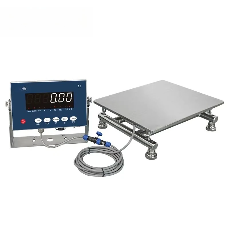 Scales Indicador Washable Electronic Weighing Machine Digital Stainless  Indicator Industrial Anti-corrosion  Scale