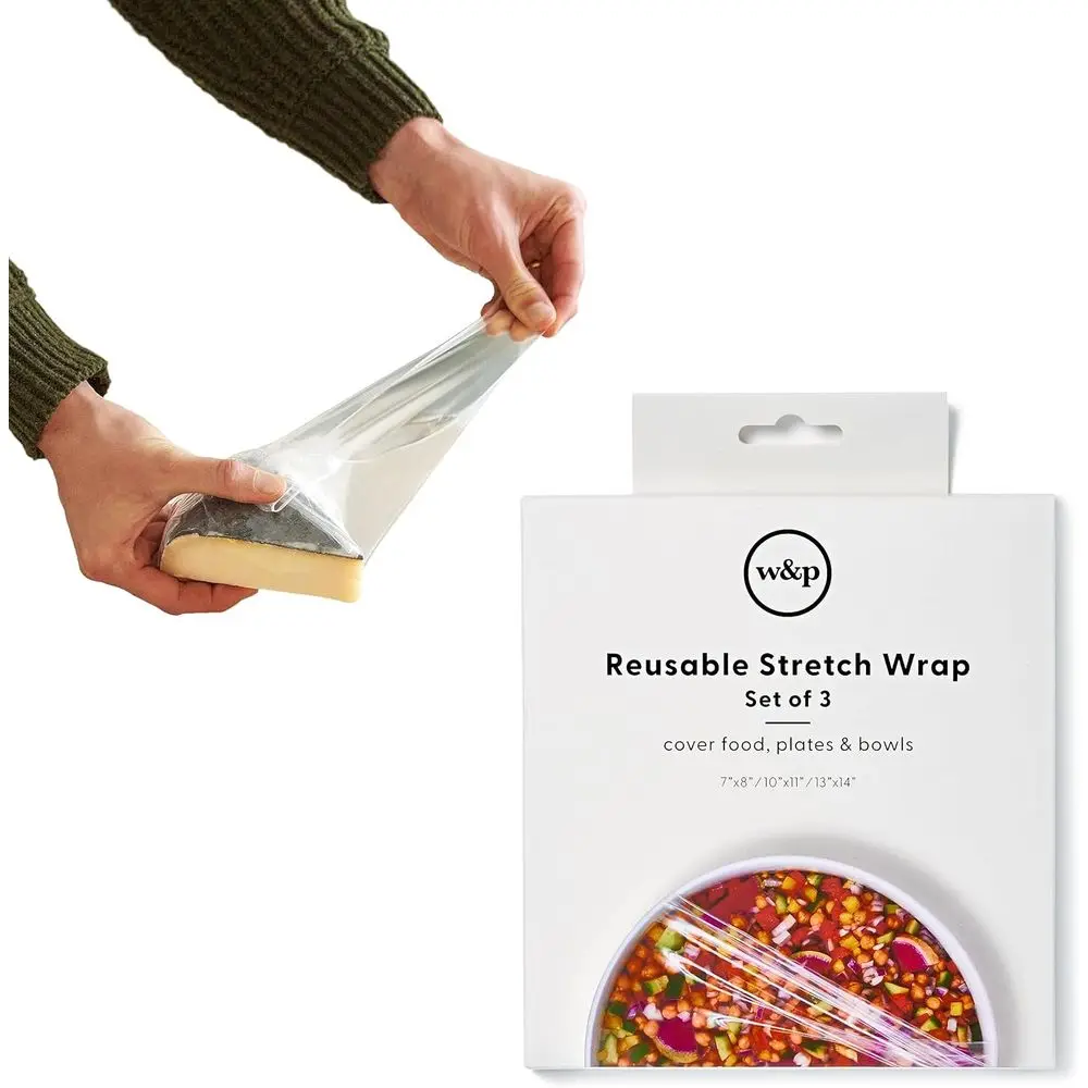 Multi-Size Silicone Food Covers, 3-Piece Set (7x8, 10x11, 13x14), Safe for Oven, Dishwasher, Microwave, and Freezer, BPA-Free