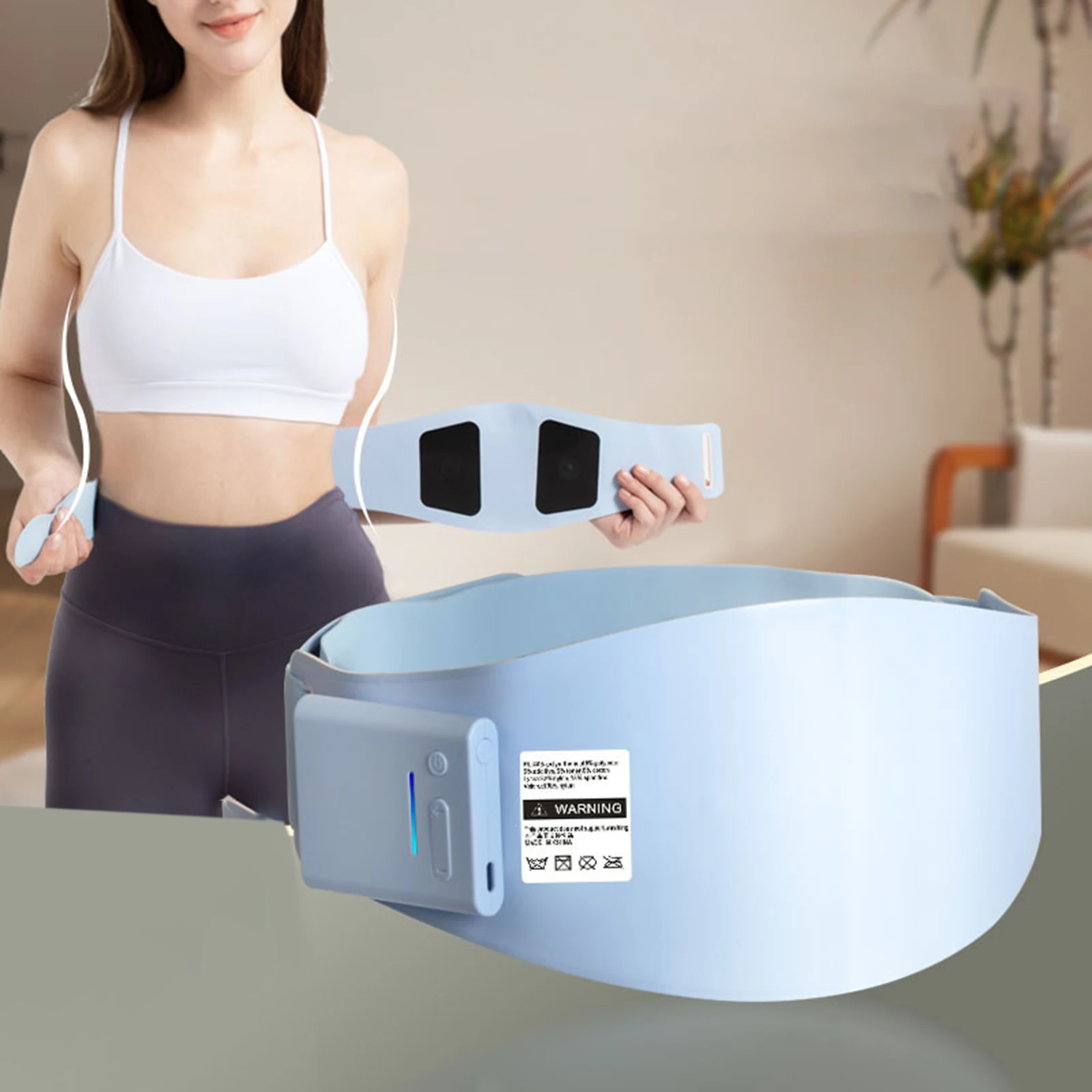 Cinto De Cintura Dispositivo Para Mulheres, Fitness Massageador Abdominal, Namorada Namorada