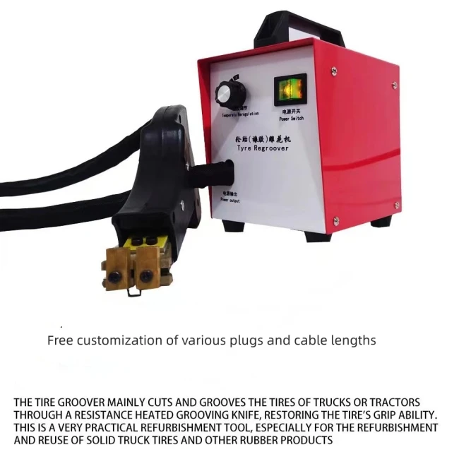 Auto Truck Tire Engroove Tool Tire Groove Open Machine Tyre Regroover Machine With Heat Blades