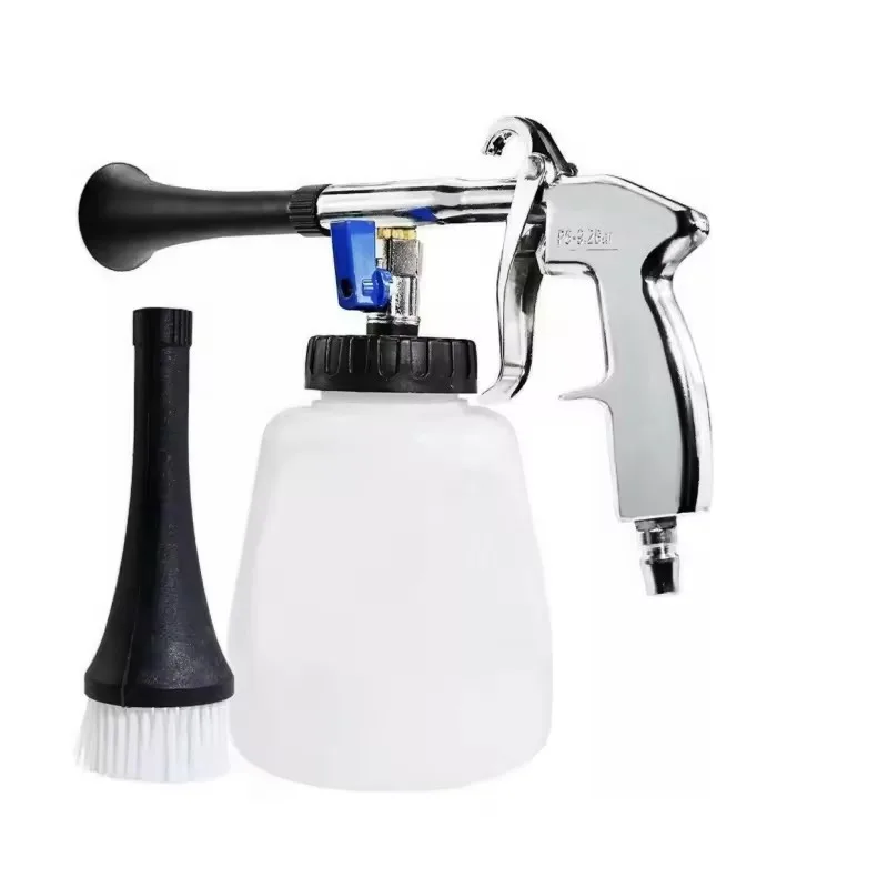 New Car Wash For Vehicle Washer Interior Cleaning Machine Blowing Dust Deep Cleaning Gun With Brush High Pressurespray Rinsing