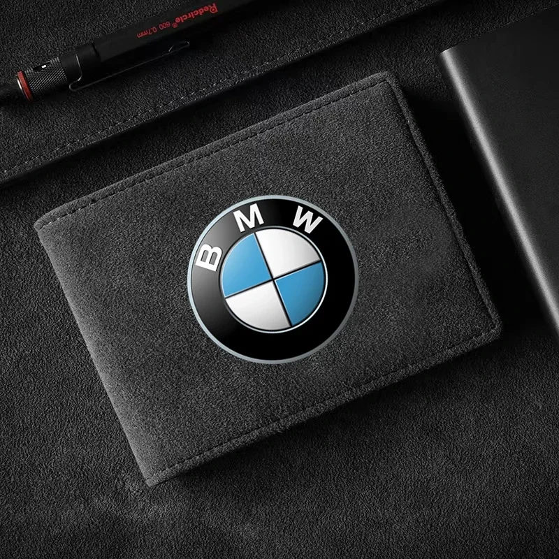 New Auto Driver License Bag Credit Card Bag ID Business Card Car Goods for BMW Performance M Power E34 E36 E90 E91 E92 E93 M3 M5