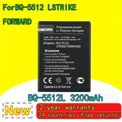 100% NEW Original 3200mAh For BQ BQ-5512L STRIKE FORWARD In Stock High Quality Battery