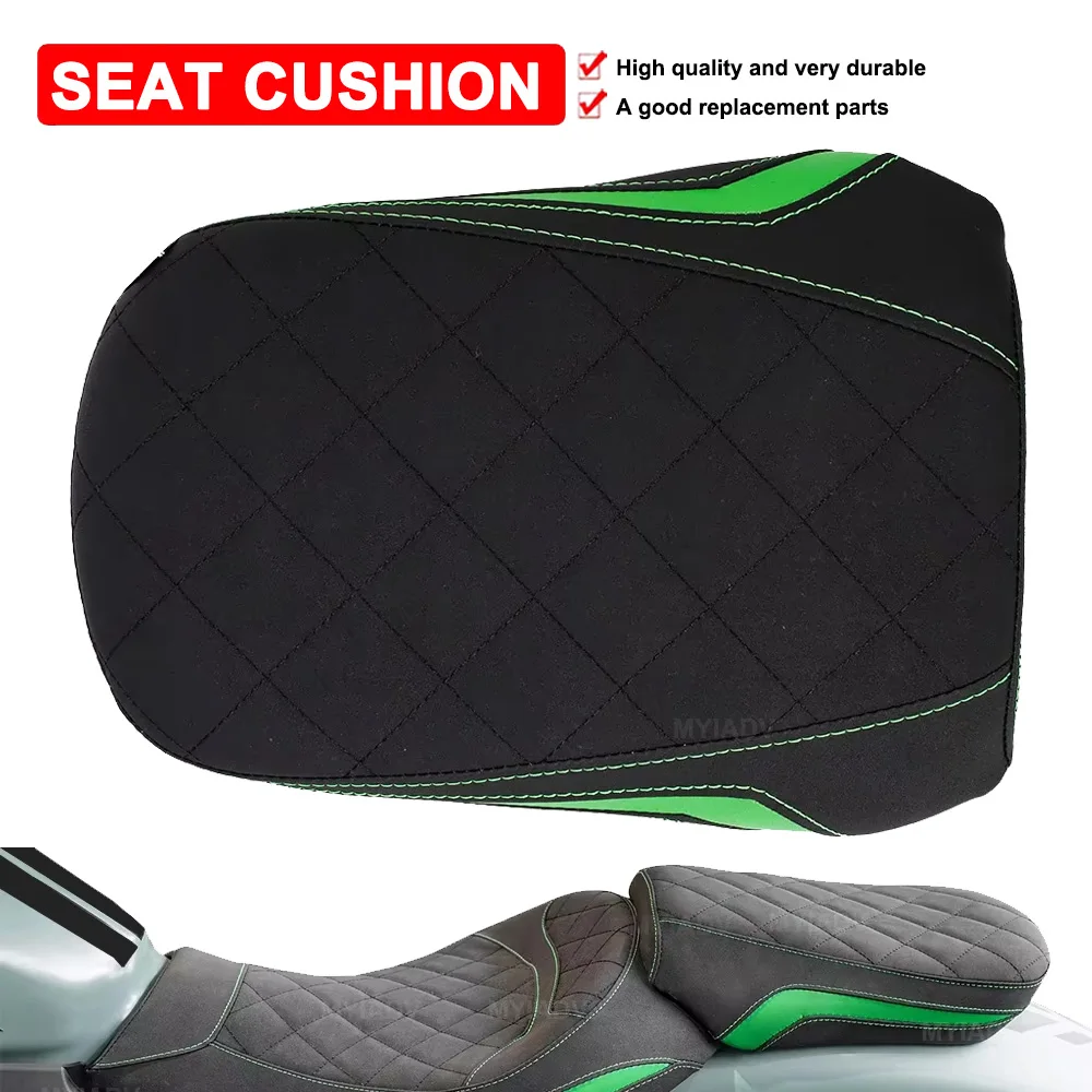 

For Kawasaki Vulcan S EN650 VN650 VN 650 2015-2024 2025 Motorcycle Rear Seat Pad Rear Passenger Seat Cushion Cover Accessories