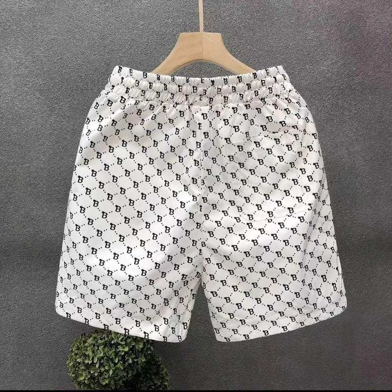 

Premium Men's Summer Shorts with Stylish Print Patterns Lightweight Material Breathable Loose Fit Casual Sportswear Trendy