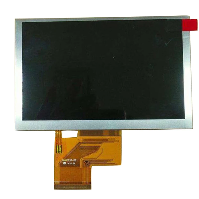 

5 inch 50 pins HD LCD TFT GPS LCD screen panel 800x480 EJ050NA-01G 100% tested