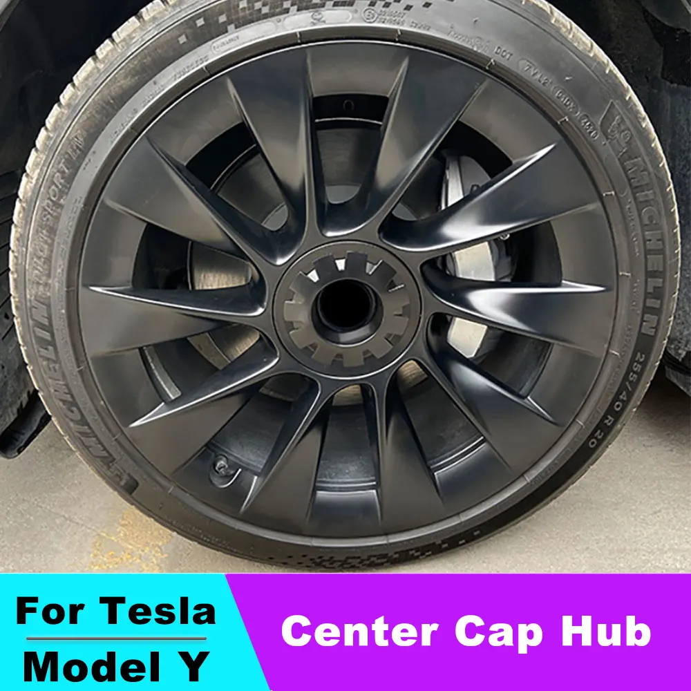 For Tesla Model Y 2020-2023 hub center cap Car Replacement Wheel 20 Inch Automobile Hubcap Cover Accessories 4PCS