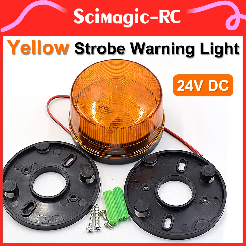 Mini Strobe Warning Light Wired Indoor Siren For Home Anti-theft Alarm System,Rotating Swing /Obstacle Flashing Light/ Garage