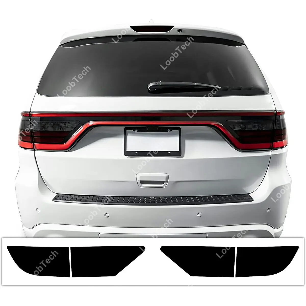

Защитная пленка для задних фонарей Dodge Durango 2021-2025, темно-дымчатая, предварительно вырезанная, предотвращает царапины